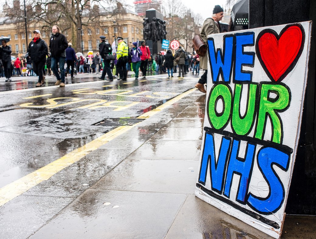 Clapping for the NHS, our new religion