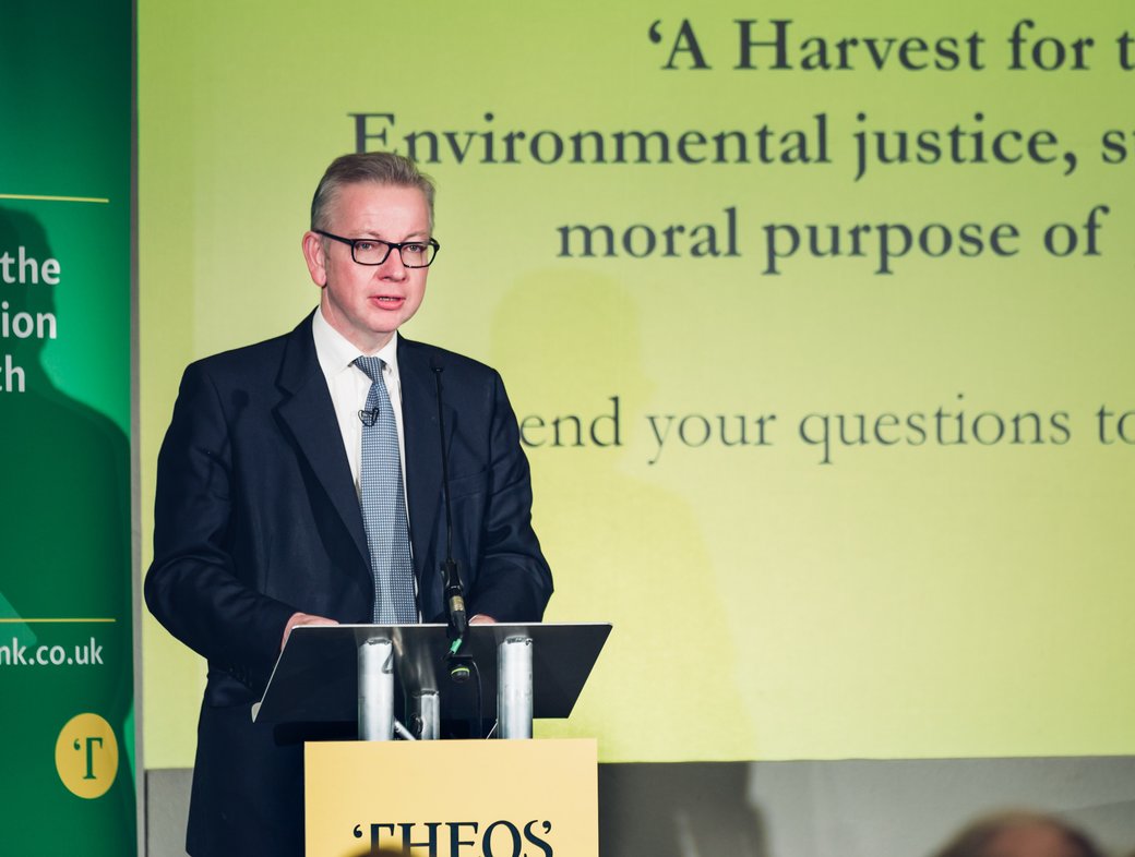 Michael Gove: When will there be a harvest for the world? 