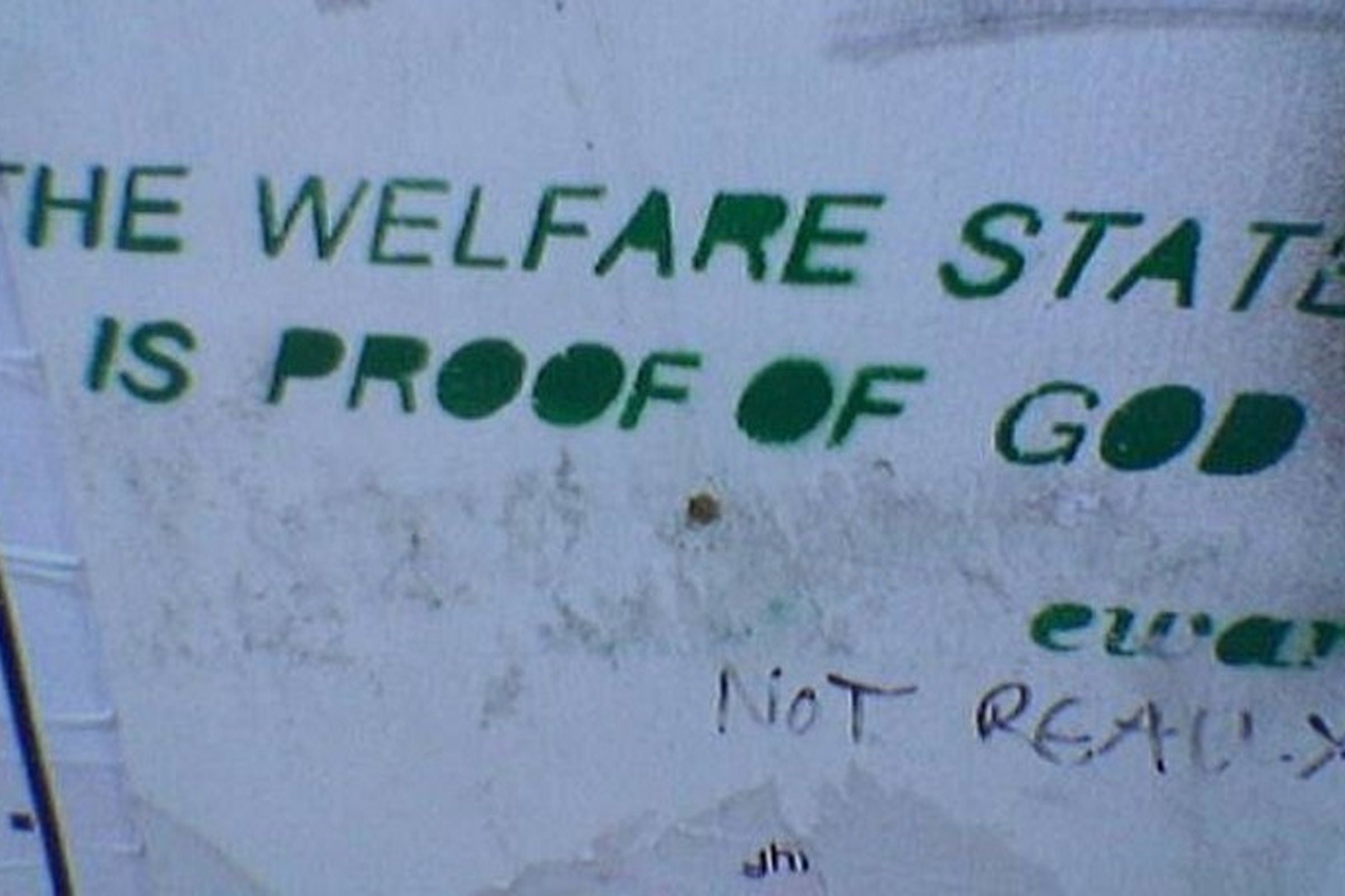What's faith got to do with welfare?