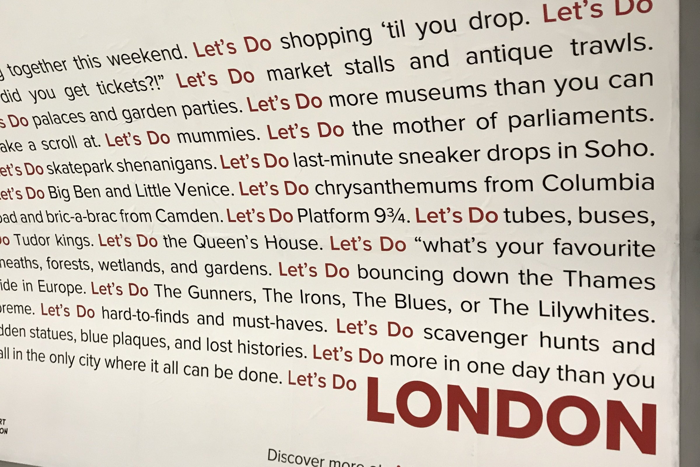 To ‘do London’, you really need to ‘do God’