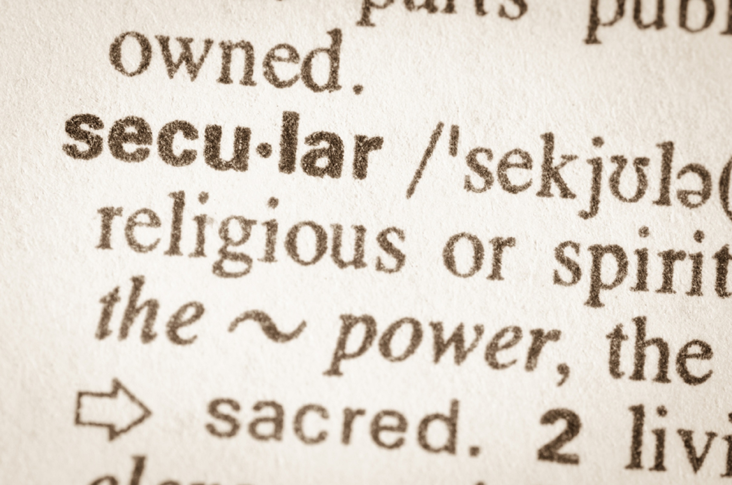 Who’s afraid of a secular state? Theos Think Tank Understanding